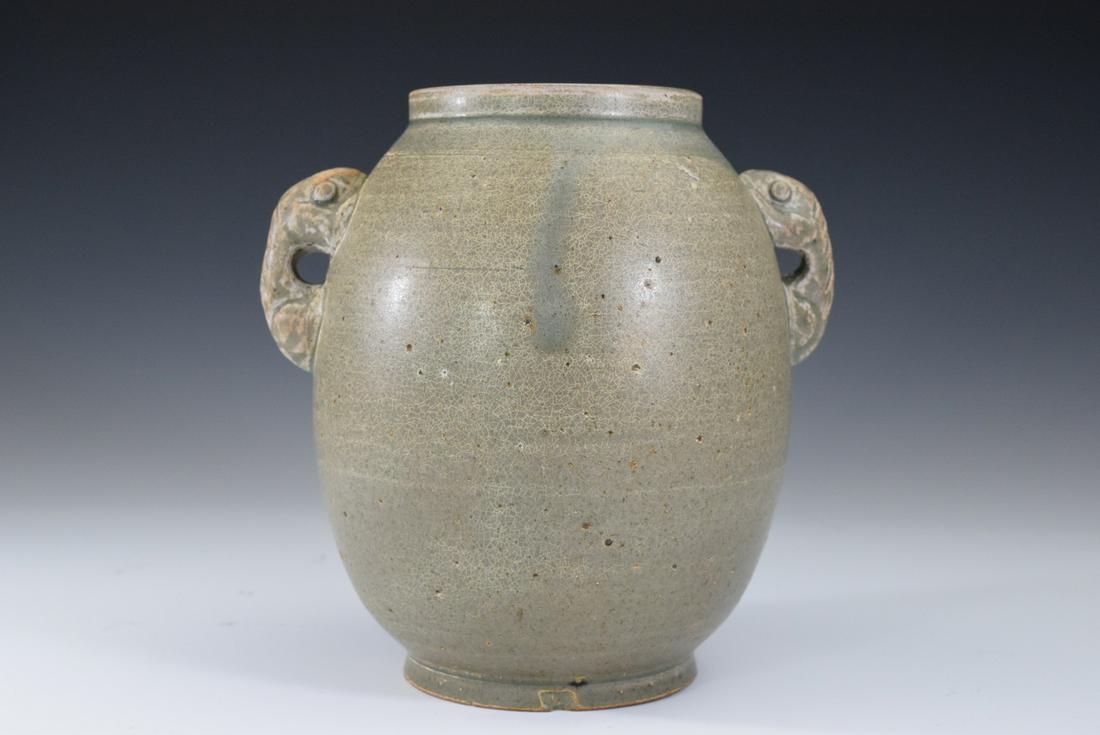 Grey Glazed Porcelain Jar (1 of 9)