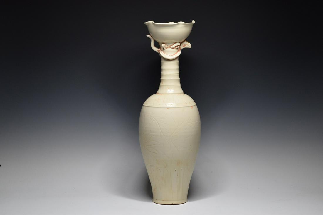 Ding Kiln Tall Porcelain Vase (1 of 10)