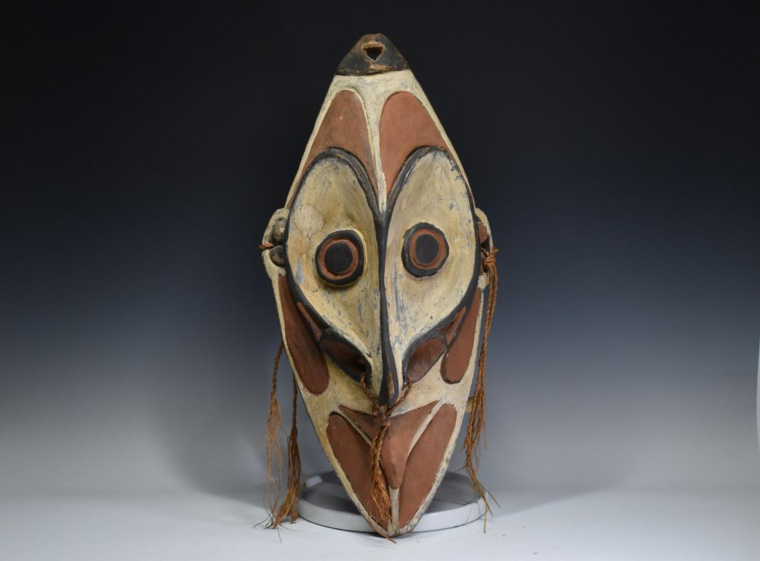 Large Wood Canoe Prow Mask (1 of 12)
