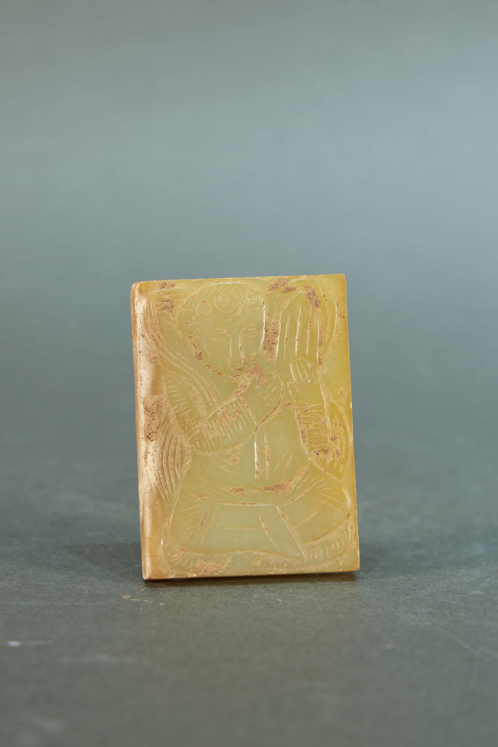 Jade Man Belt Pendant Flake (1 of 4)