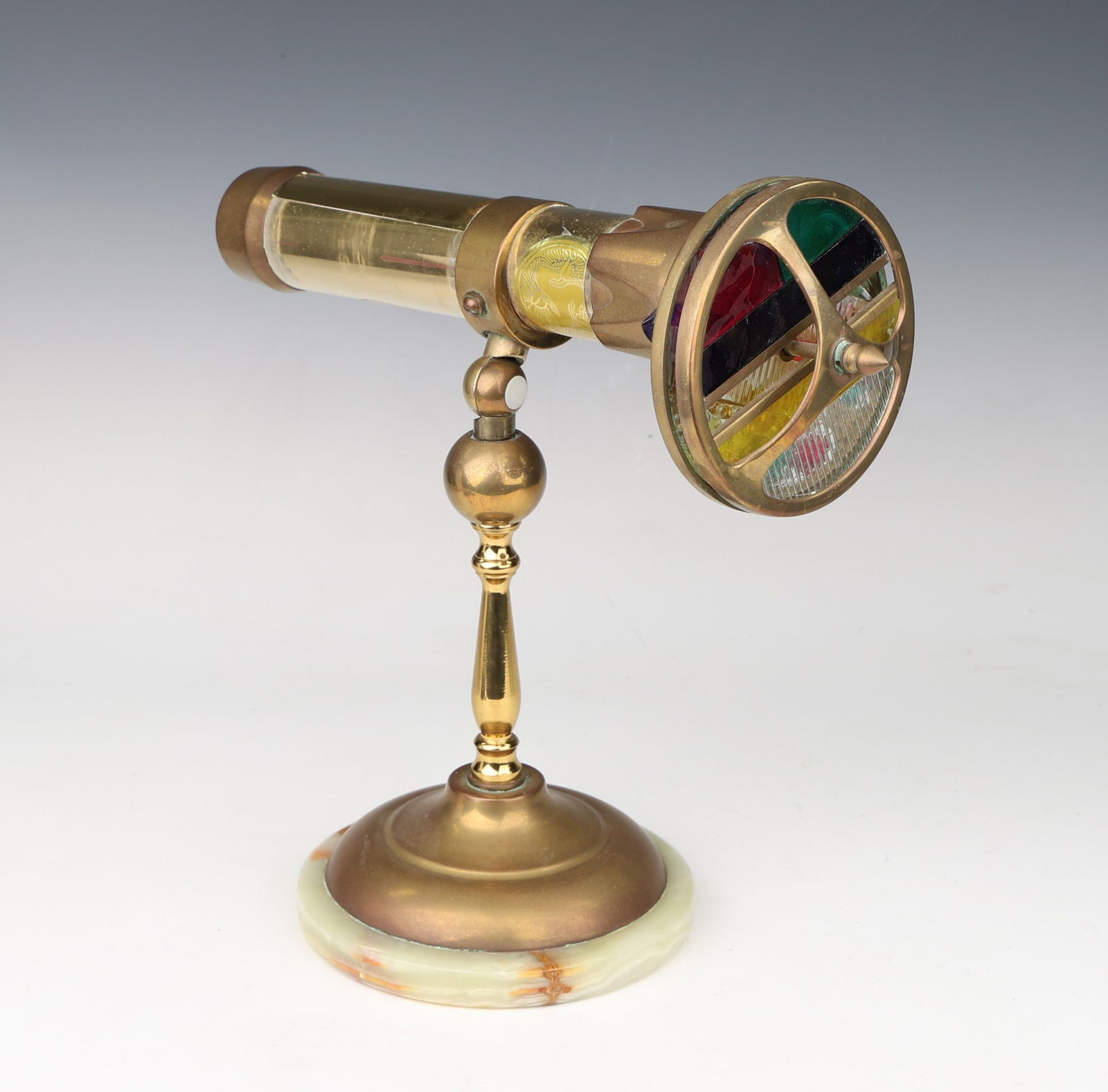 Vintage Brass Kaleidoscope By American Corki Weeks (1 of 11)