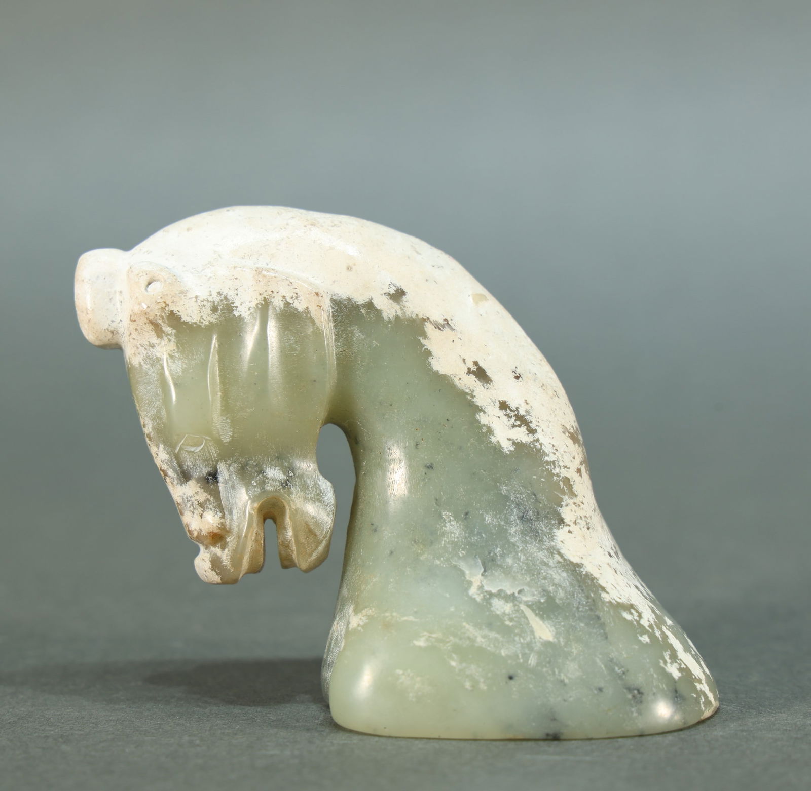 Jade Horse Head Figure (1 of 5)