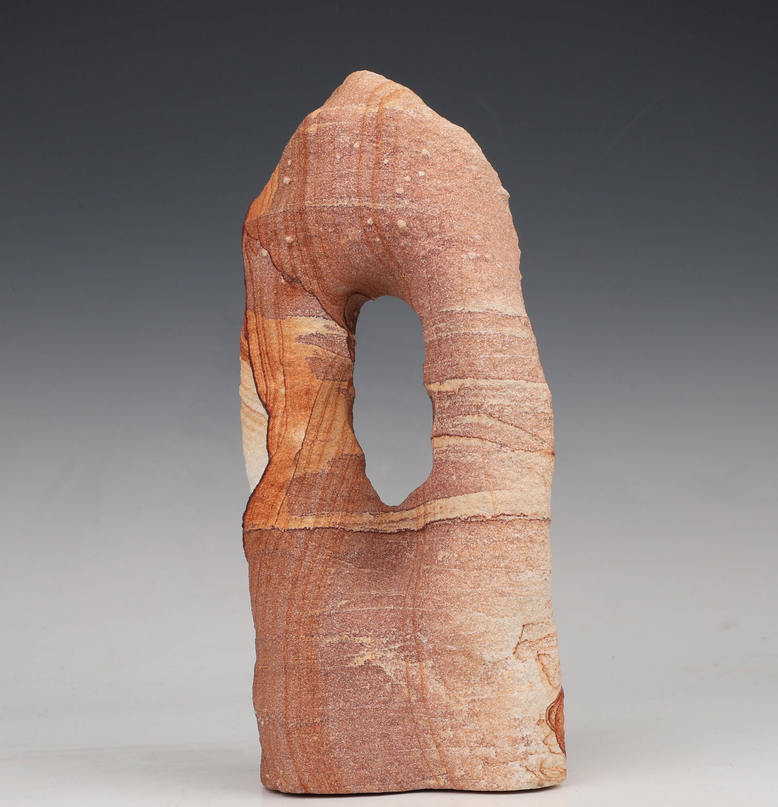 Orange Red Stone Display Ornament (1 of 6)