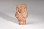 Pre-Columbian Pottery Moche Standing Figure