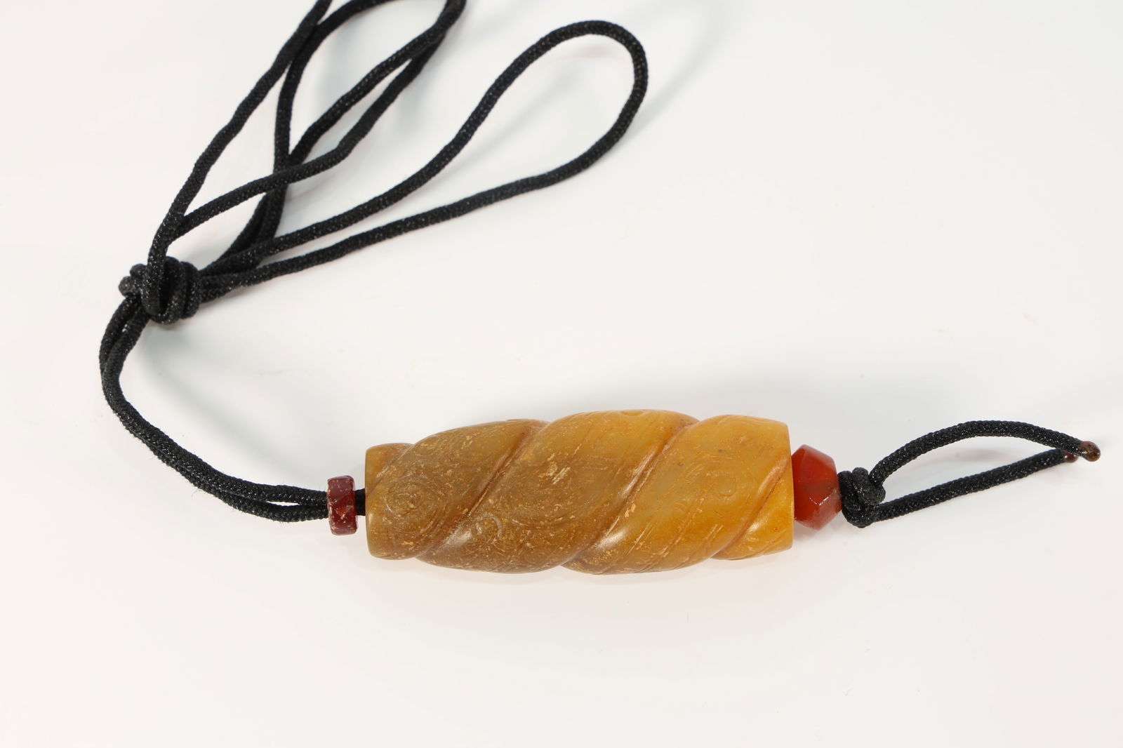 Jade Carved Cloud Pattern Ornament (1 of 4)