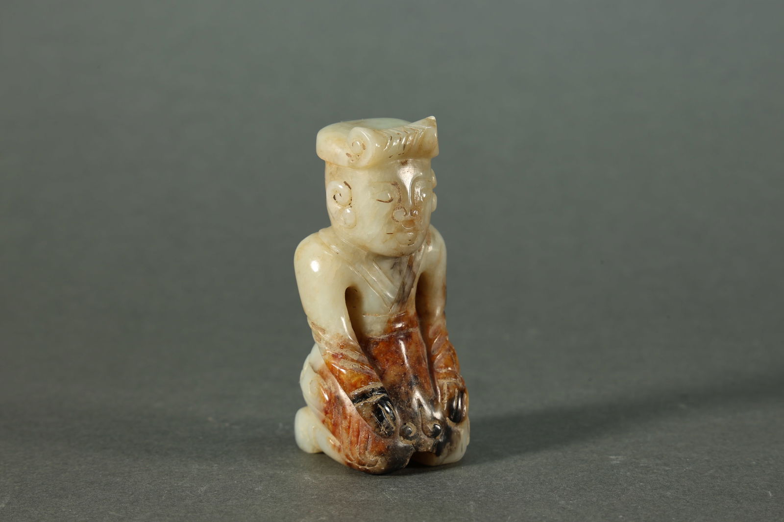 Jade Man Shape Ornament (1 of 4)