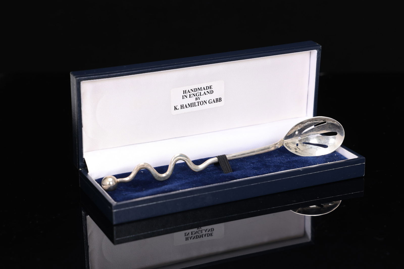 Sterling Silver Decorative Spoon By K.Hamlton Gabb (1 of 7)