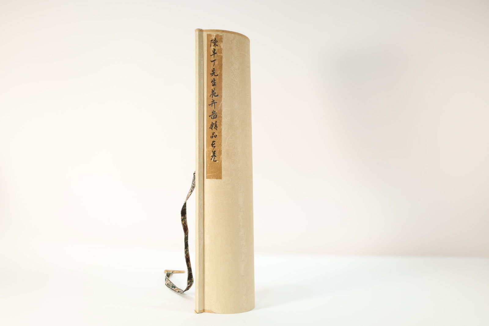 Chinese Drawing Flower Hand Scroll,Chen Banding Mark: Chinese Drawing Flower Hand Scroll,Chen Banding Mark (379 x 37cm)