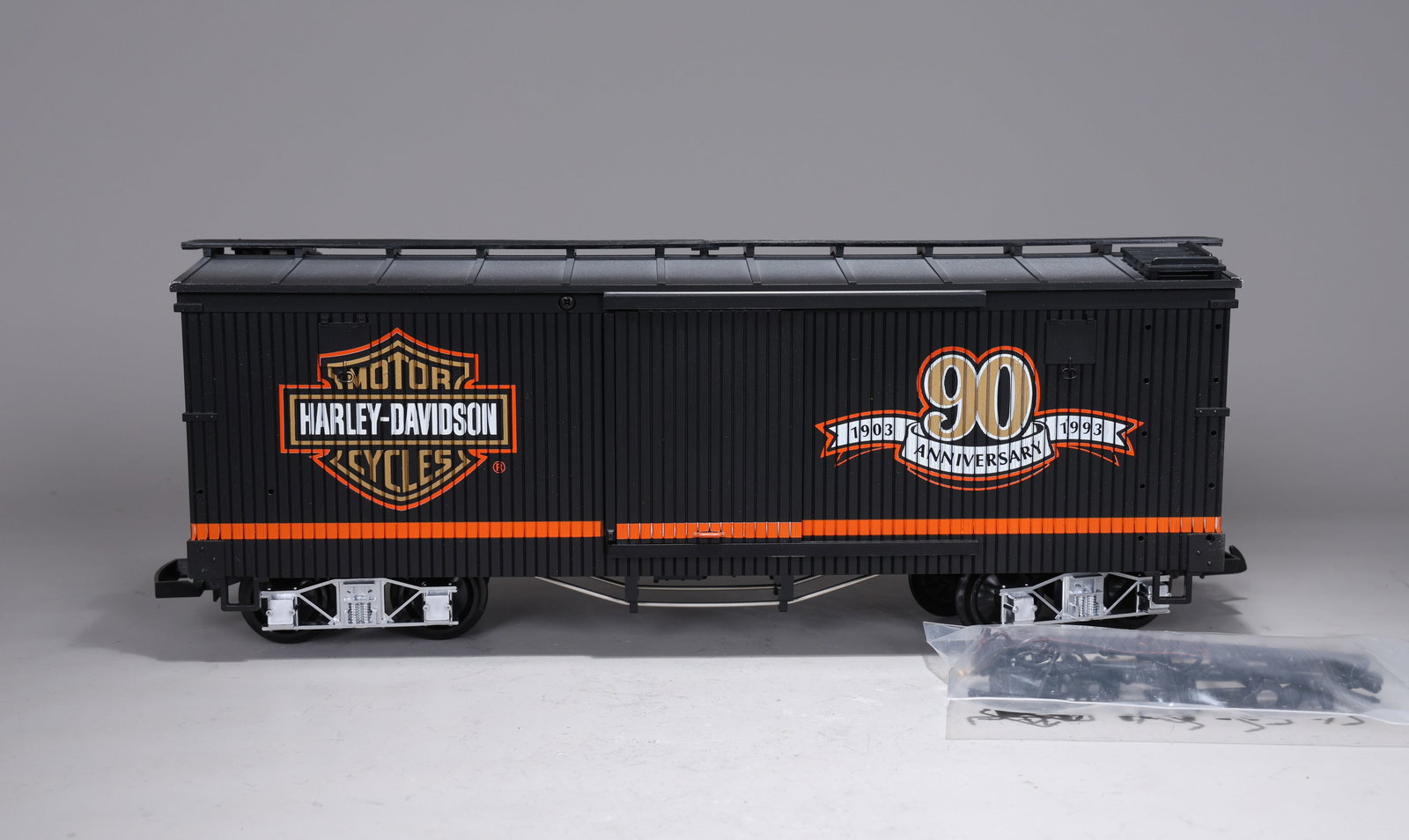 LGB#4067 Harley Davidson Le Train 90th Anniversary With Original Box (1 of 7)