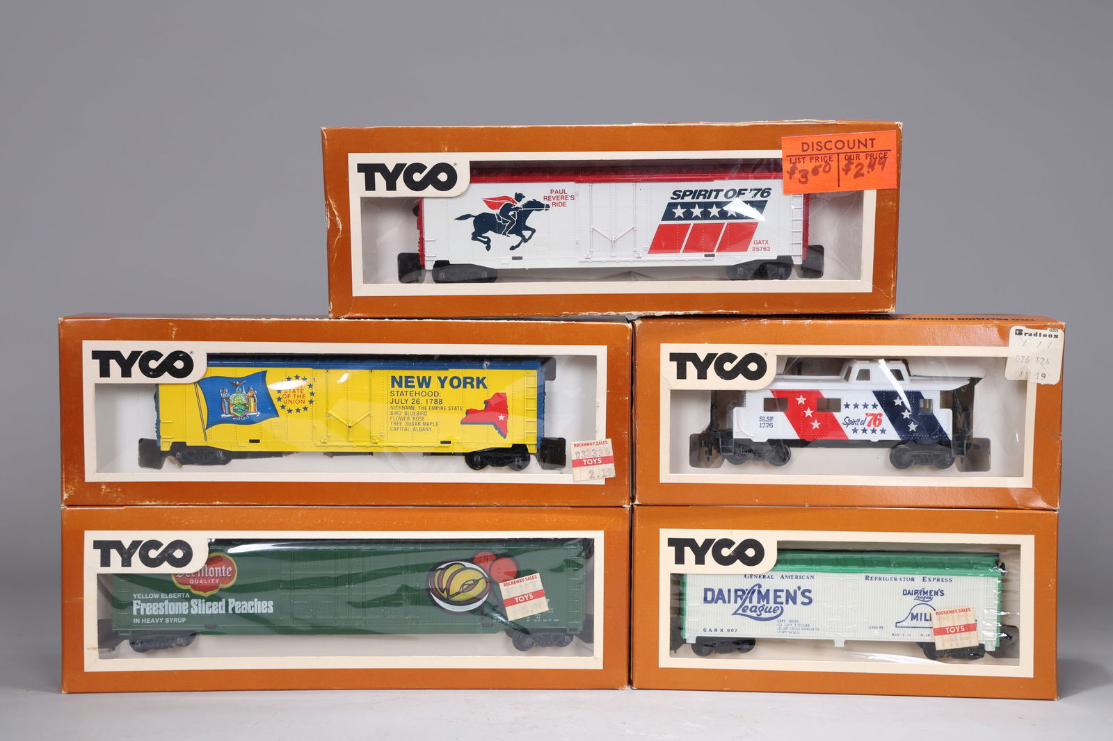 5 Tyco Vintage HO Train With Box (1 of 6)