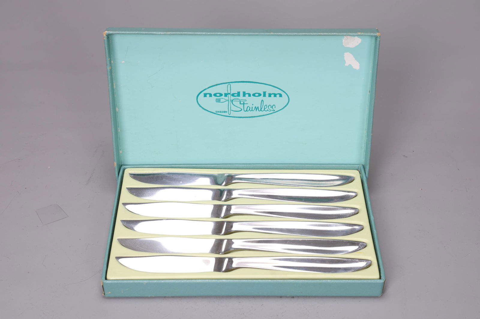 Nordholm Stainless Carving Set MCM Sweden Knife With Original Box (1 of 6)