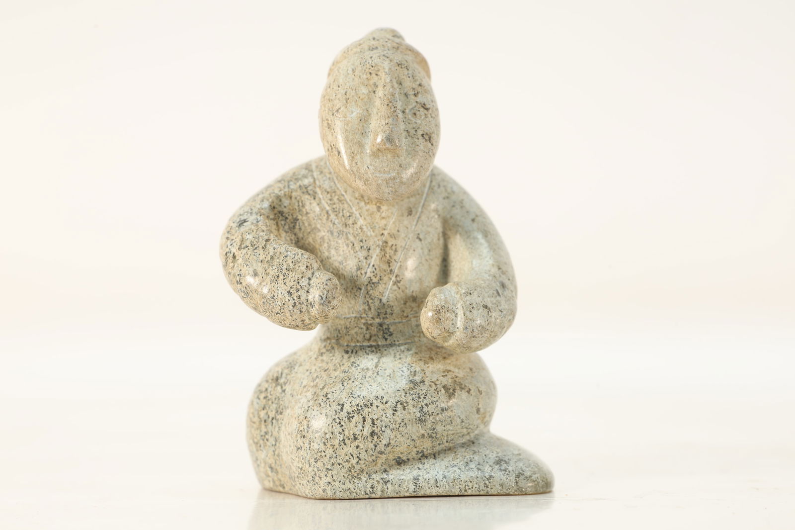 Jade Carved Man Shape Ornament (1 of 6)