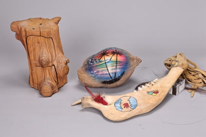 Natural Scene Hand Crafted Sculpture Ornaments