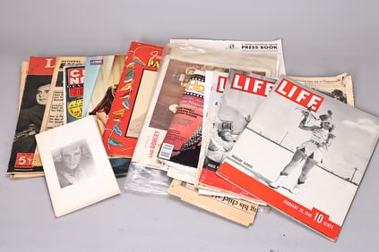 Vintage Life Magazine,Enquirer,Cine Monde, Cine Revue
