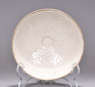 Chinese Ding Kiln White Glazed Porcelain Bowl