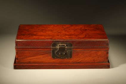 Huanghuali Wood Lid Box