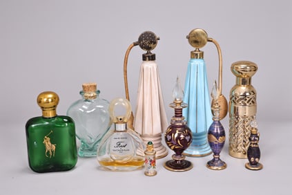Group Of Vintage Perfume Bottles