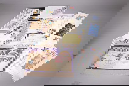 Collection Of Vintage First Day Cover Envelope And Stamps