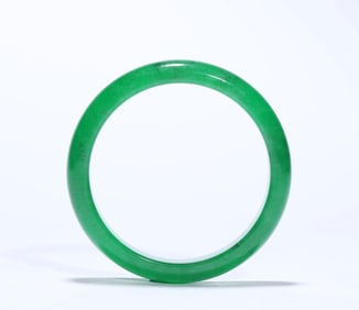 Green Jadeite Bangle