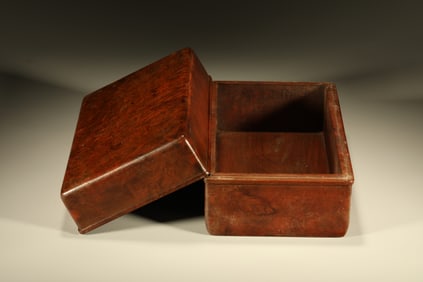 Huanghuali Wood Lid Box