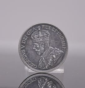 1936 Canada Silver Dollar UNC George V