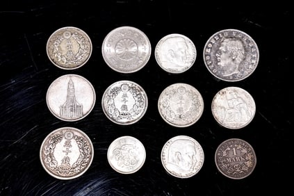 Collection Of International Silver Coins