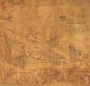 Chinese Drawing Landscape and Character Painting