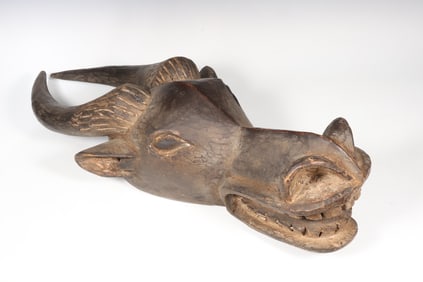 Africa Cameroon Grasslands Bamleke Buffalo Mask