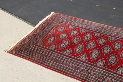 Bokhara Jaldar Area Rug With Wool