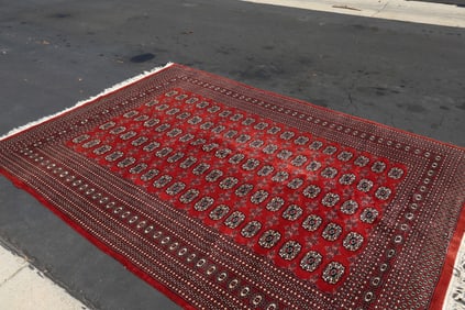 Classic Hand Knotted Bokara Rug