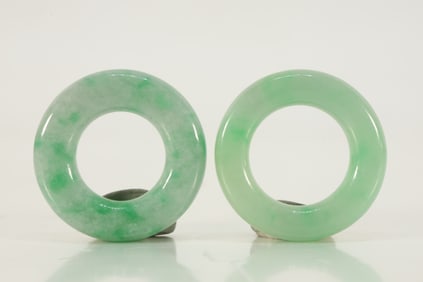 Pair of Jadeite Ring