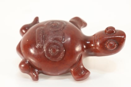 Jade Carved Beast Face Pattern Ornament