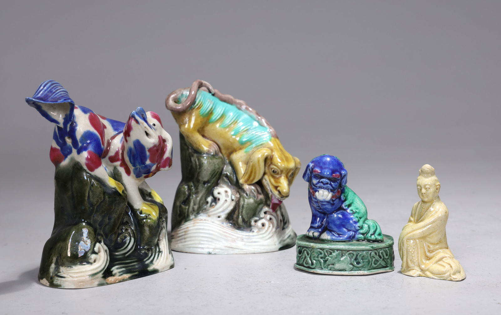 4 Of Chinese Porcelain Figurine Sculpture (1 of 6)