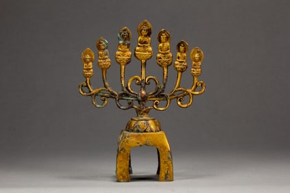 Gilt Bronze Buddha Figure