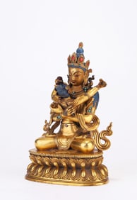 Gilt Bronze Buddha Figure