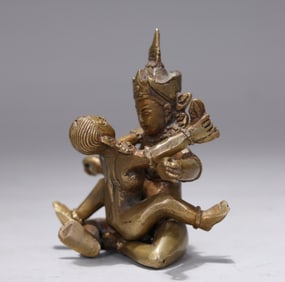 Bronze Buddha Shakti Statue