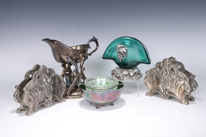 Group Of Silver Table Pieces