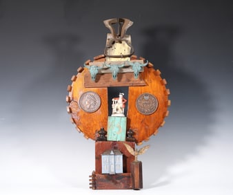 Assemblage Sculpture Wood Art