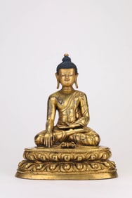 Gilt Bronze Buddha Figure