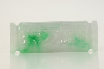 Jadeite Carved Flower Pattern Sachet