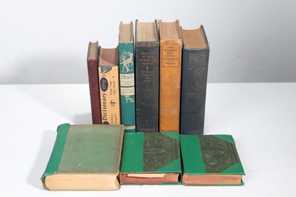 Set Of 6 Vintage Hard Book Collections
