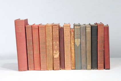 Set Of 15 Vintage Hard Book Collections