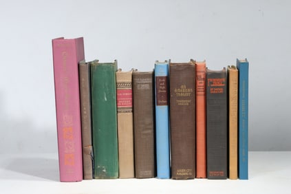 Set Of 11 Vintage Hard Book Collections