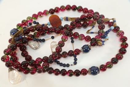Tourmaline Bead Bracelet Necklace