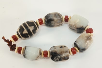 Jade Bead Bracelet