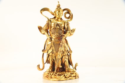 Gilt Bronze Buddha Figure