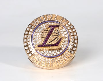 2020 LAKERS NBA Championship Ring Paperweight