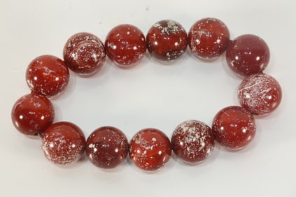 Agate Bead Bracelet