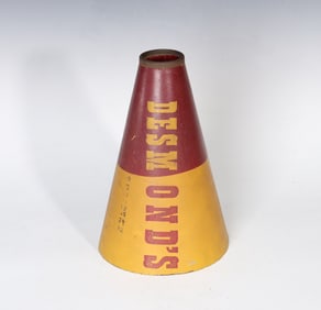 Desmond's Cheer Megphone Football 1930s