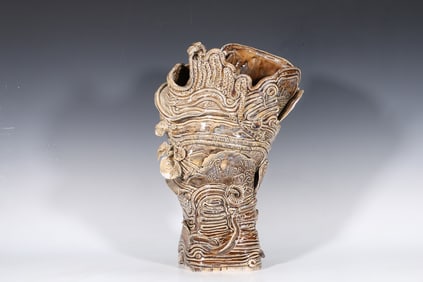 Abstract Vase Ceramic Sculpture